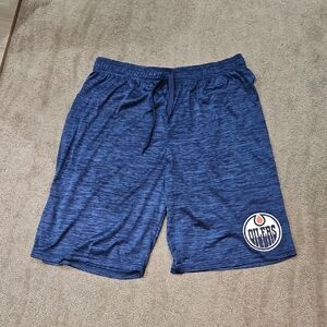 Blue Edmonton Oilers Men's Shorts Size L